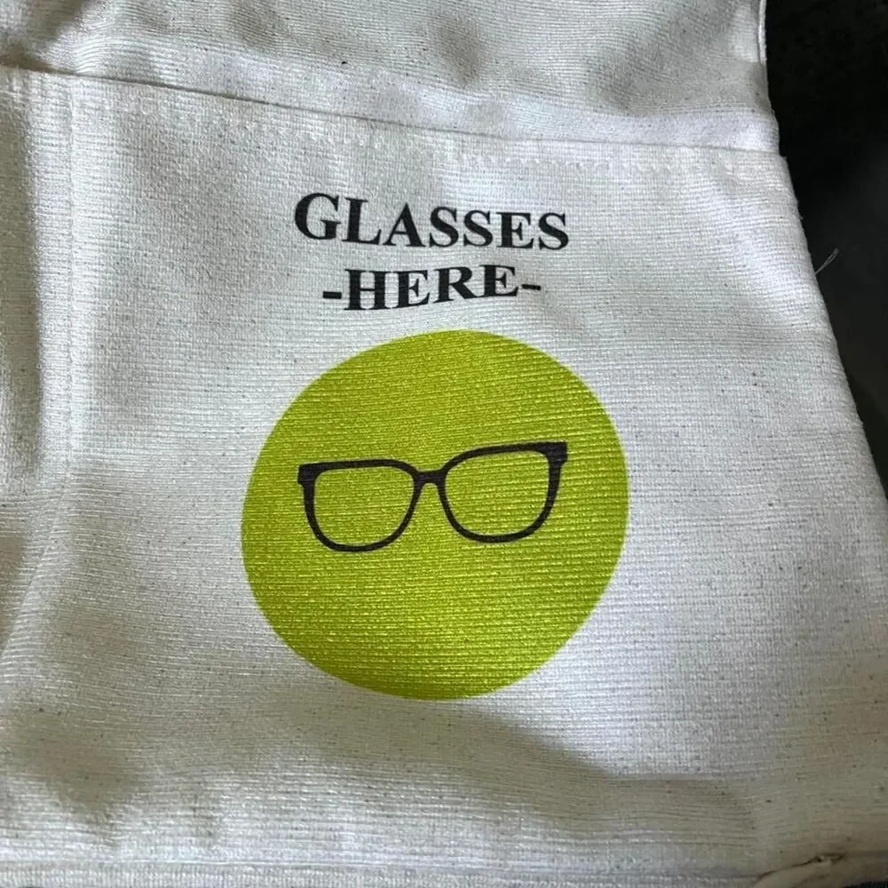 New Dad's Spot Pocket Pillow Cover 16x15 Remote Glasses Holder